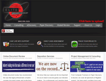 Tablet Screenshot of elitedoctechnology.com